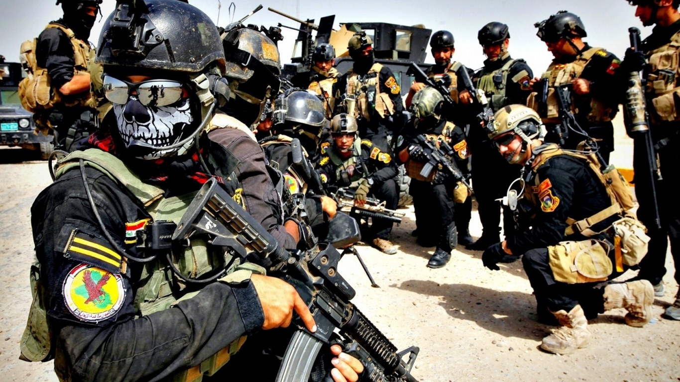 Iraqi Special Operations Forces for 1366 x 768 HDTV resolution