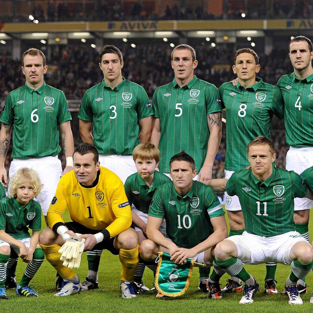 Ireland National Team for 1024 x 1024 iPad resolution
