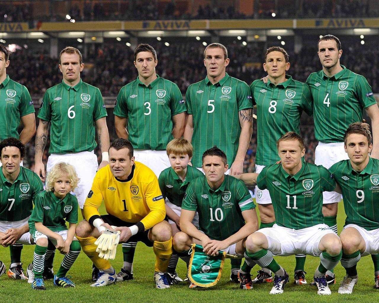 Ireland National Team for 1280 x 1024 resolution