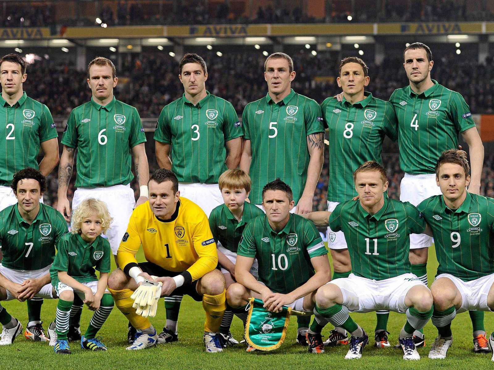 Ireland National Team for 1600 x 1200 resolution
