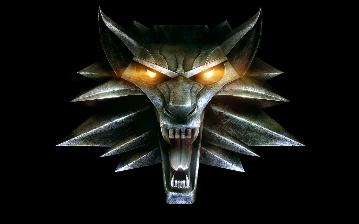 Iron head Wolf for 1440 x 900 widescreen resolution
