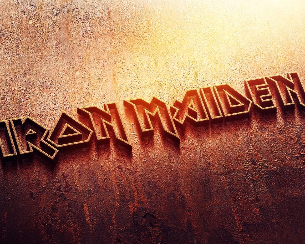 Iron Maiden Logo for 1280 x 1024 resolution