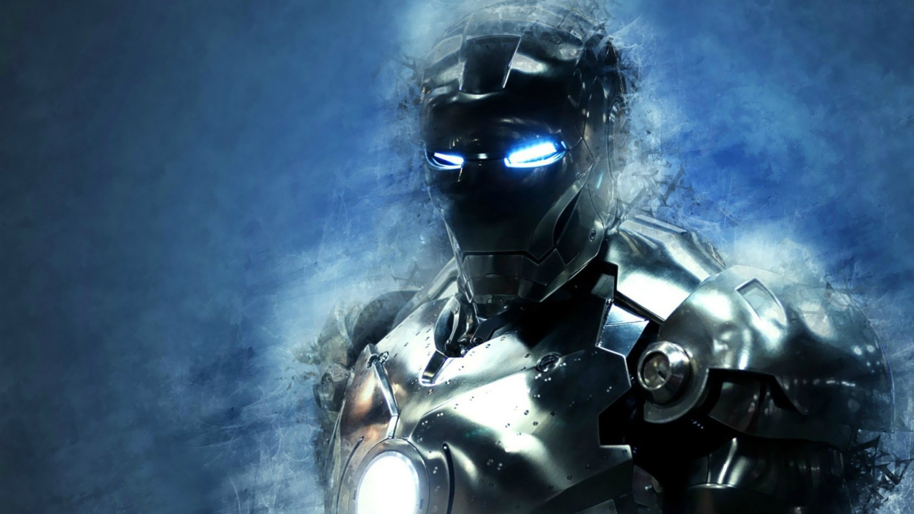 Iron Man 3 Metal Art for 1280 x 720 HDTV 720p resolution