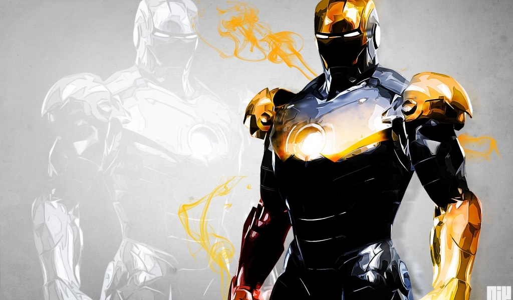 Iron Man Marvel Comics for 1024 x 600 widescreen resolution