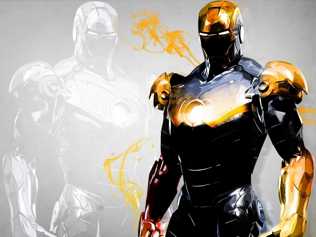 Iron Man Marvel Comics for 1024 x 768 resolution