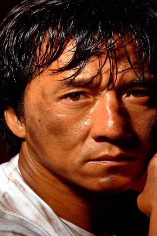 Jackie Chan Pose for 320 x 480 iPhone resolution