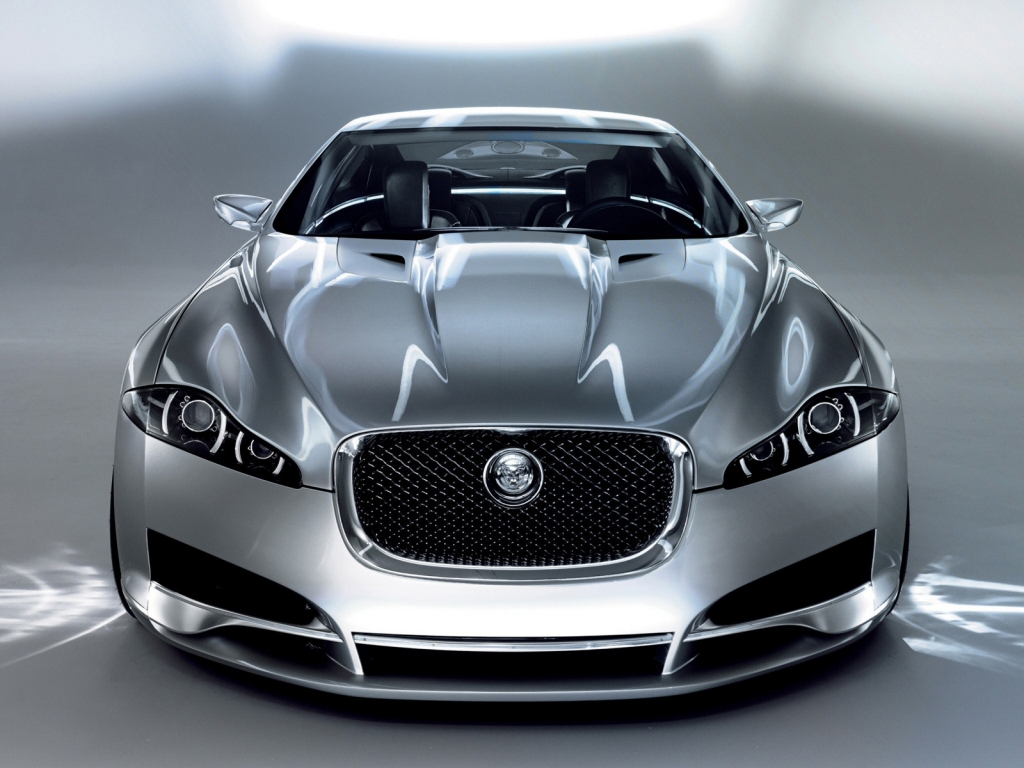 Jaguar C XF Concept for 1024 x 768 resolution