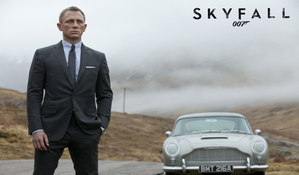 James Bond 007 Skyfall for 1024 x 600 widescreen resolution