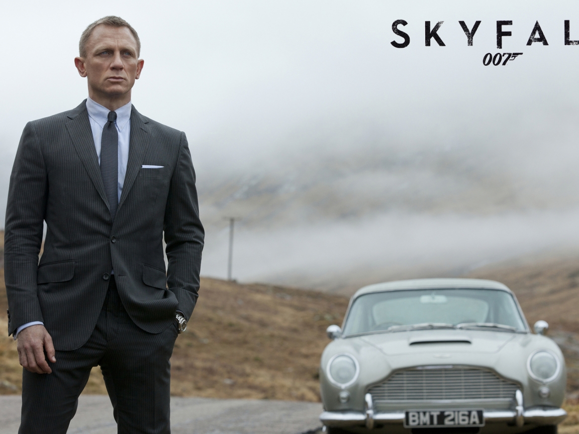 James Bond 007 Skyfall for 1152 x 864 resolution