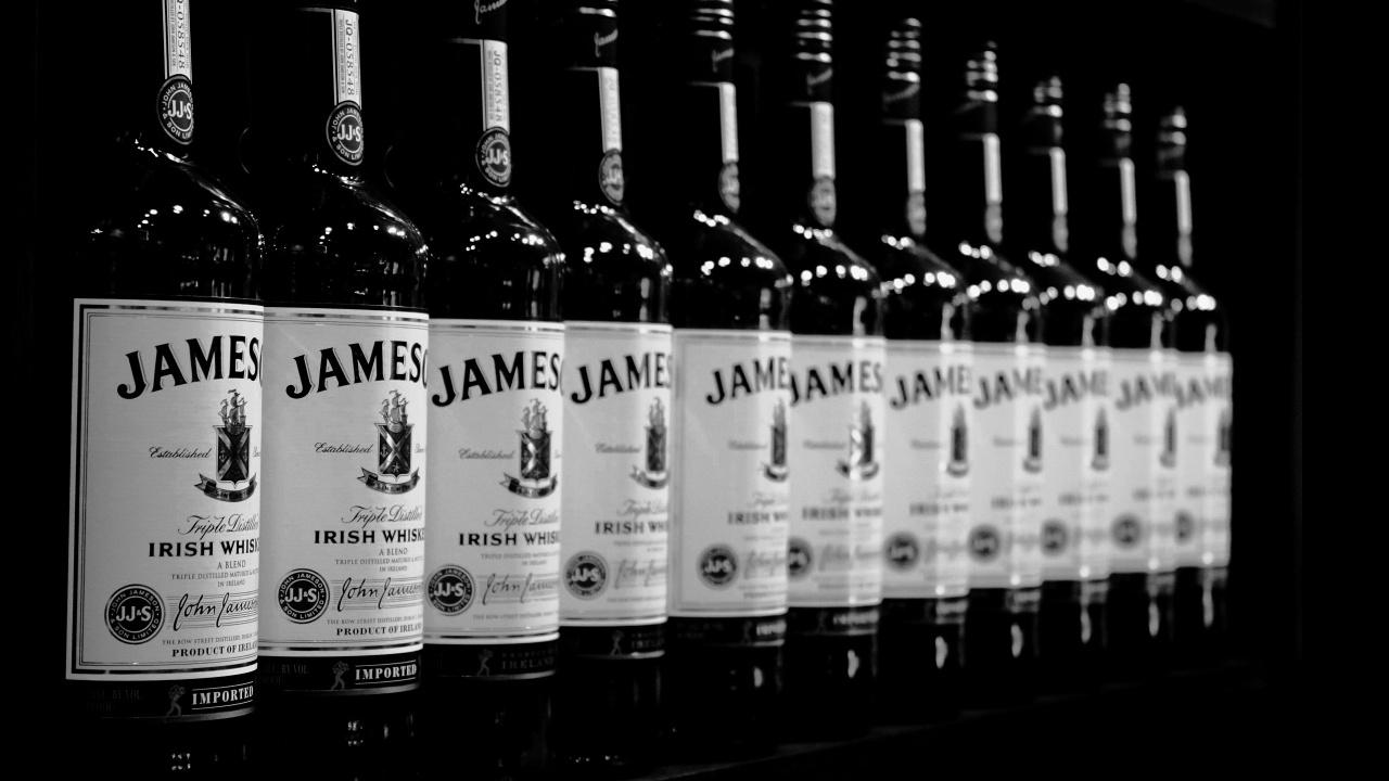 Jameson Irish Whiskey for 1280 x 720 HDTV 720p resolution
