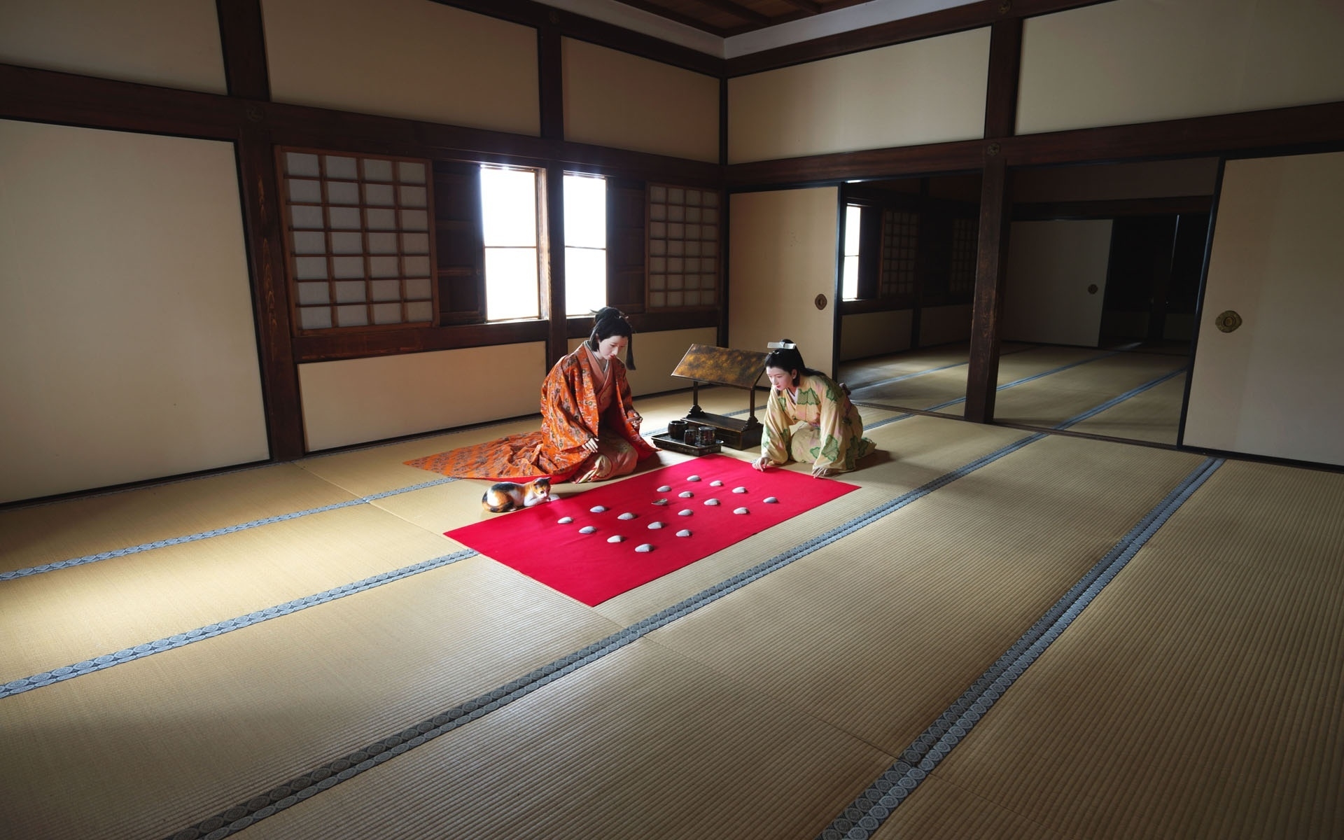 Japanese traditional women for 1920 x 1200 widescreen resolution