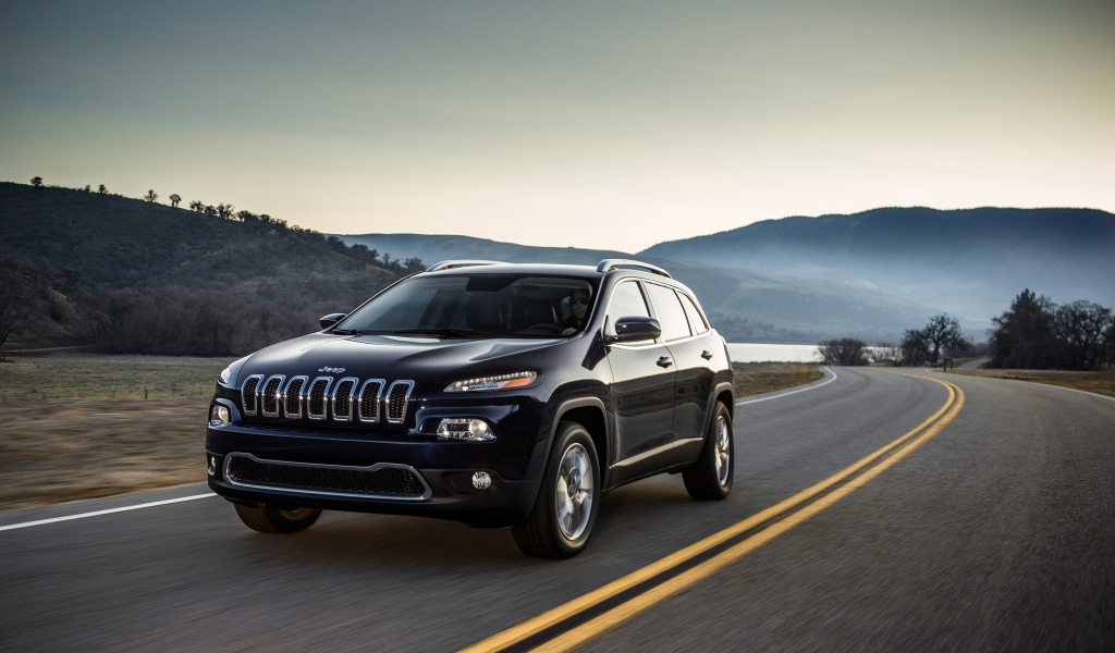 Jeep Cherokee 2014 Edition for 1024 x 600 widescreen resolution