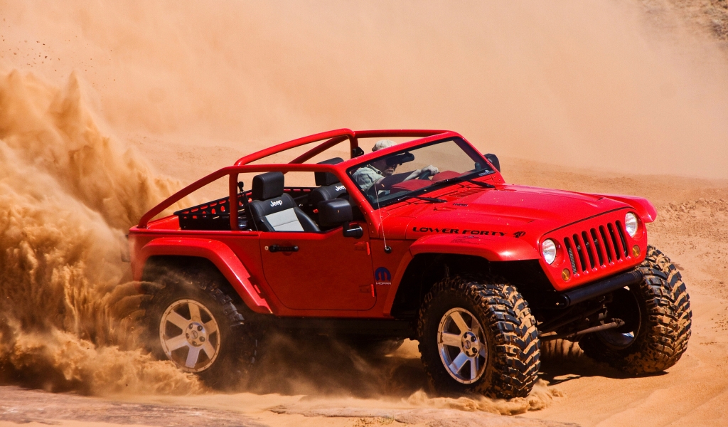 Jeep Lower Forty for 1024 x 600 widescreen resolution