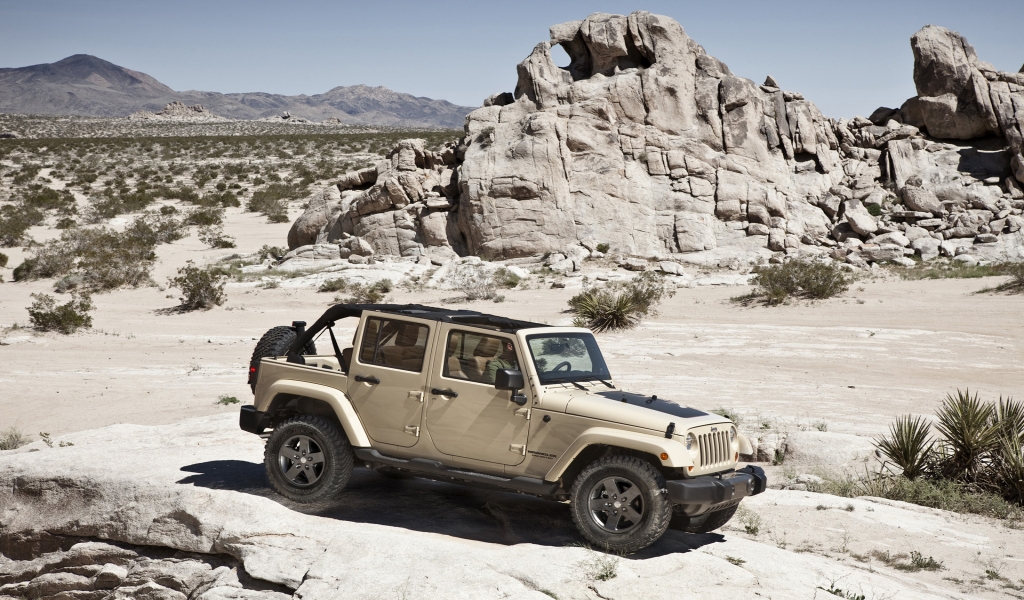 Jeep Wrangler Mojave for 1024 x 600 widescreen resolution