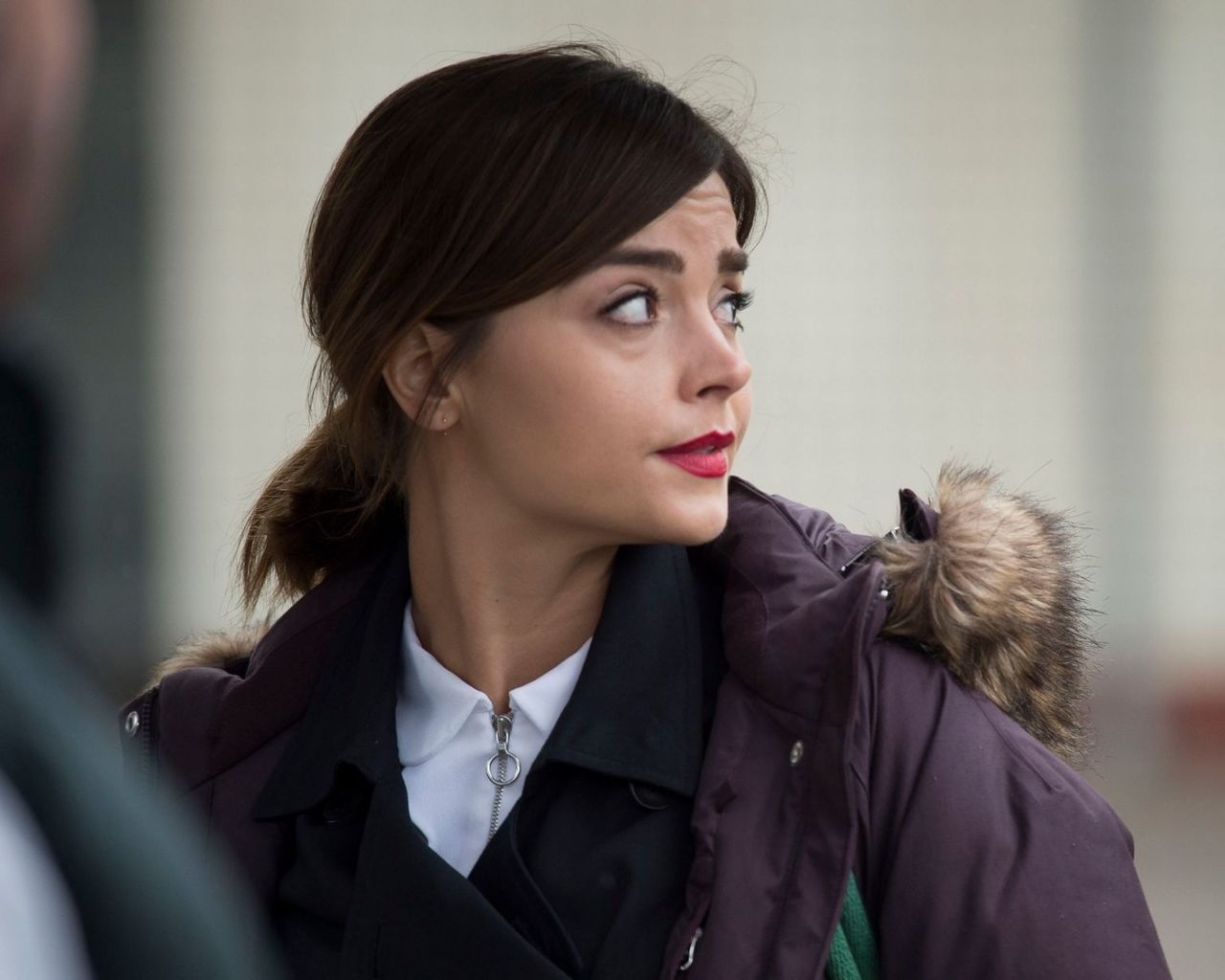 Jenna Coleman from Doctor Who for 1280 x 1024 resolution