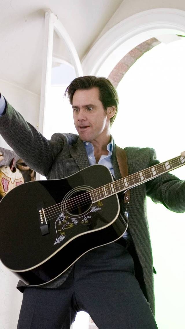 Jim Carrey Yes Man for 640 x 1136 iPhone 5 resolution