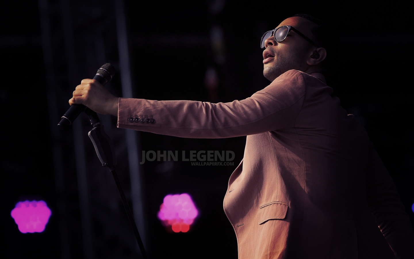 John Legend on Stage for 1440 x 900 widescreen resolution