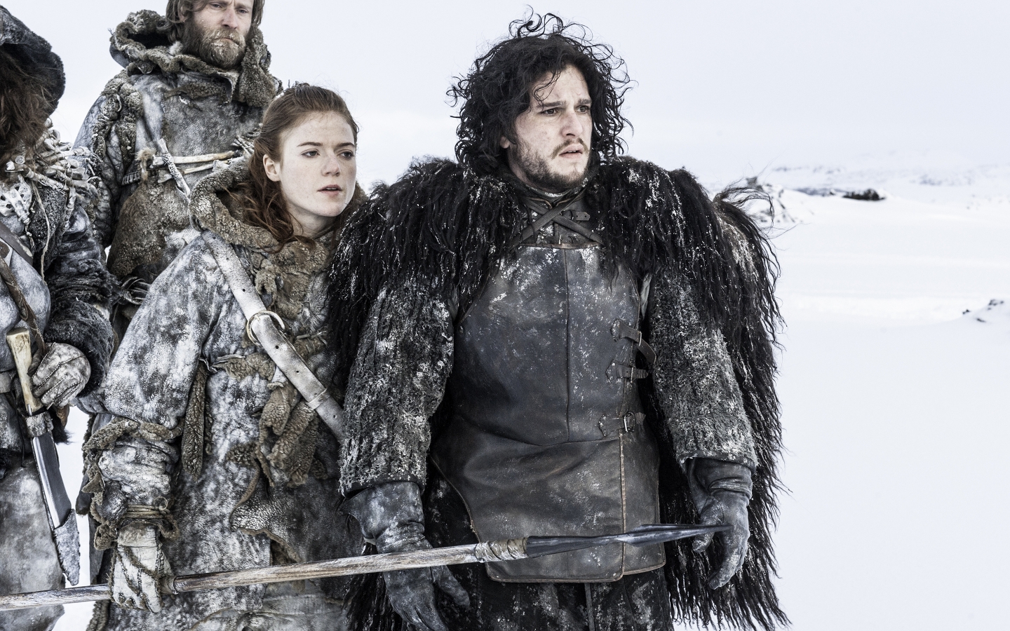 Jon Snow and Ygritte for 1440 x 900 widescreen resolution