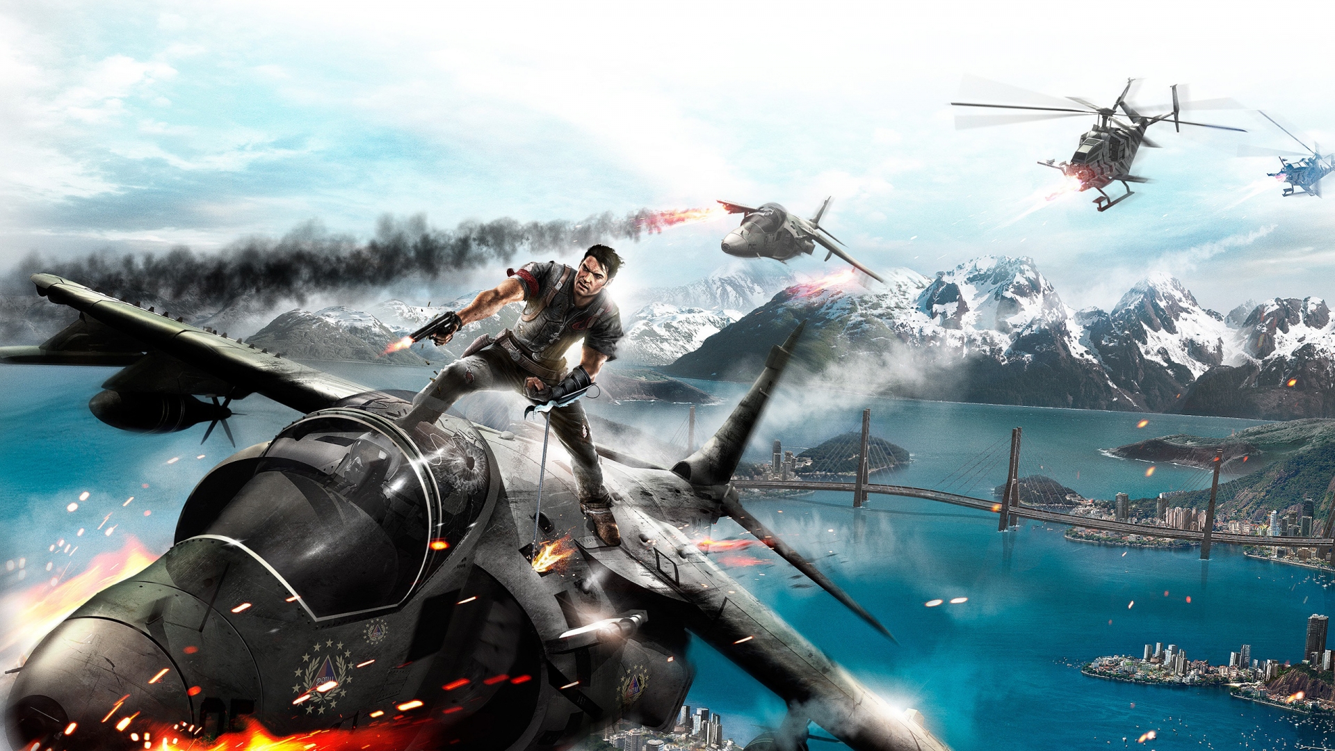 Just Cause 2 for 1920 x 1080 HDTV 1080p resolution