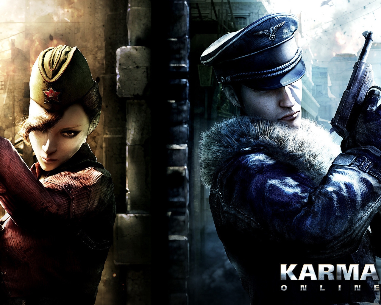 Karma Online Poster for 1280 x 1024 resolution