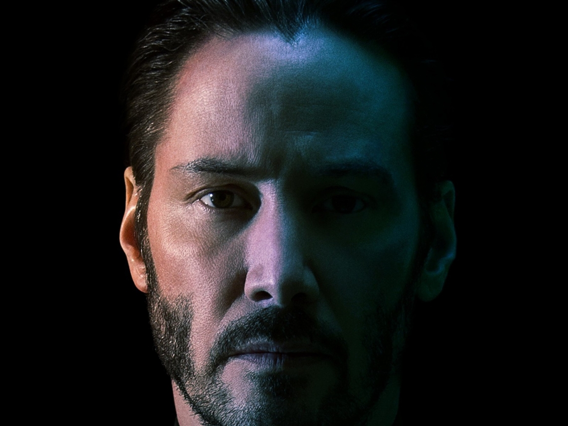 Keanu Reeves as John Wick for 1152 x 864 resolution