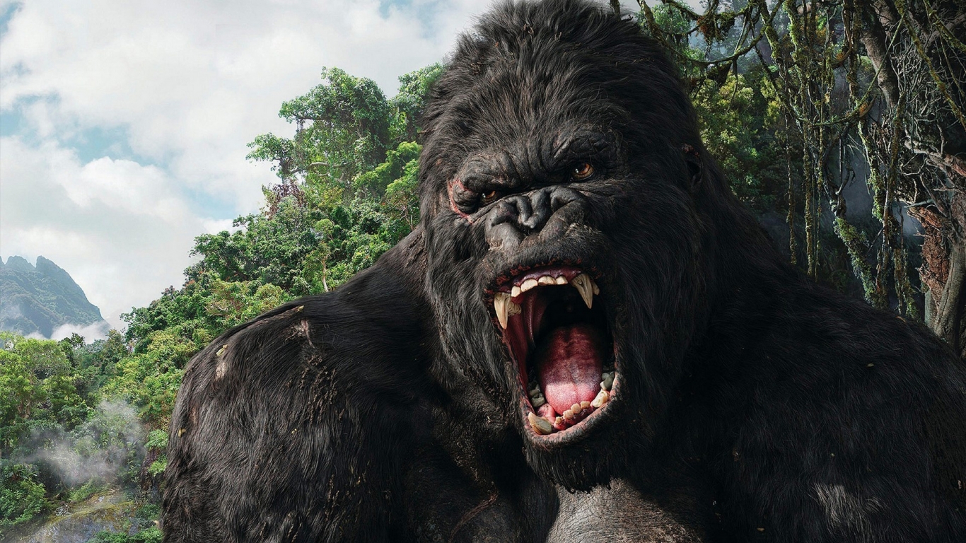 King Kong for 1366 x 768 HDTV resolution