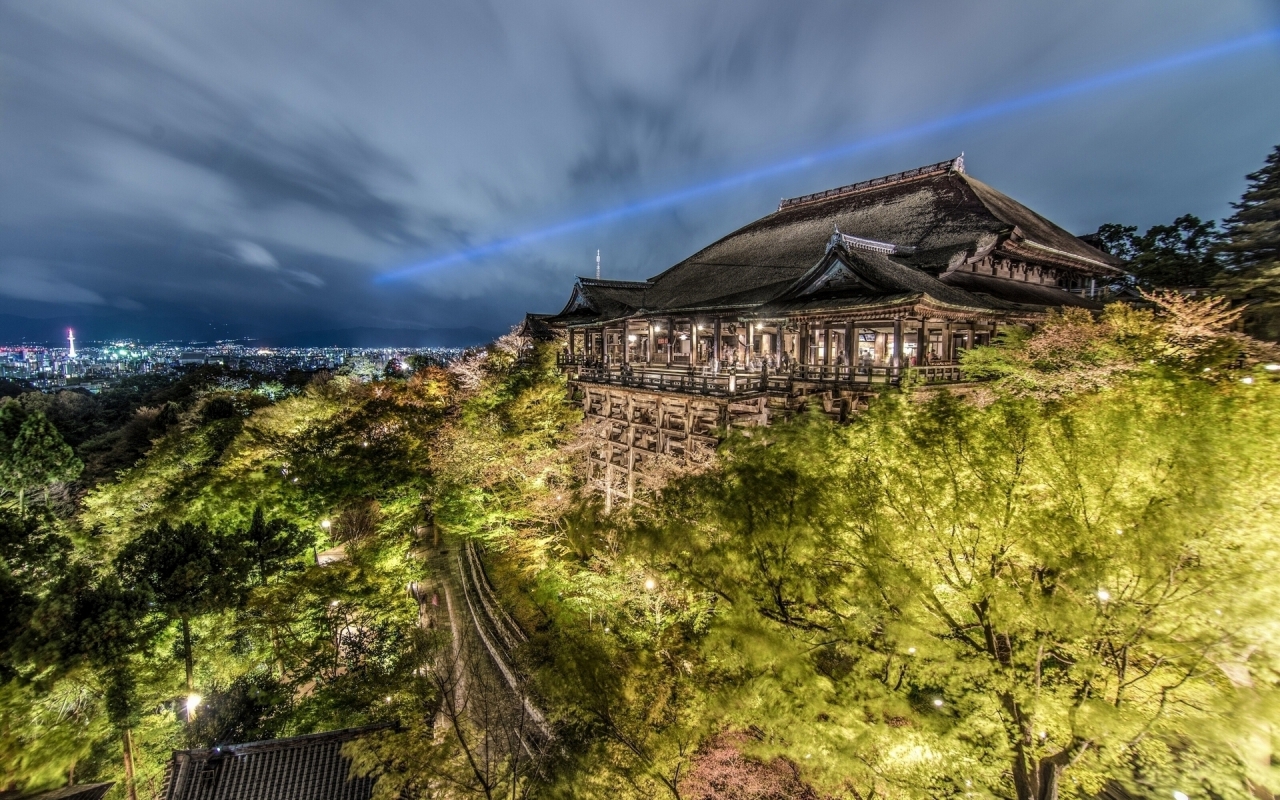 Kiyomizu Dera Temple Japan  for 1280 x 800 widescreen resolution