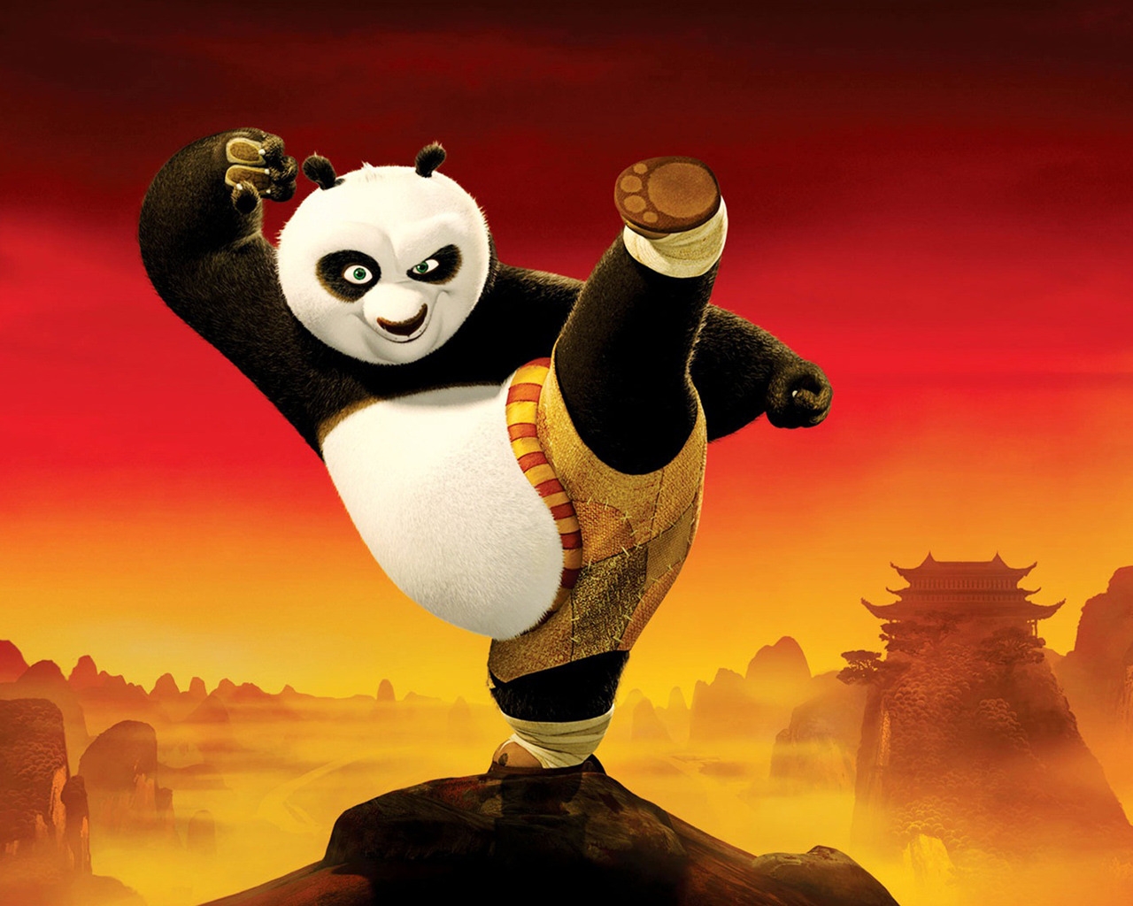 Kung Fu Panda 2 for 1280 x 1024 resolution