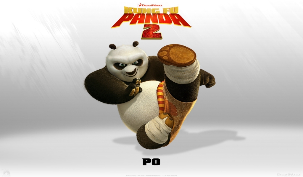 Kung Fu Panda 2 Movie for 1024 x 600 widescreen resolution
