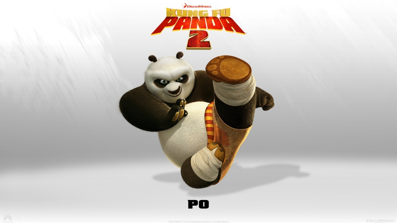 Kung Fu Panda 2 Movie for 1280 x 720 HDTV 720p resolution