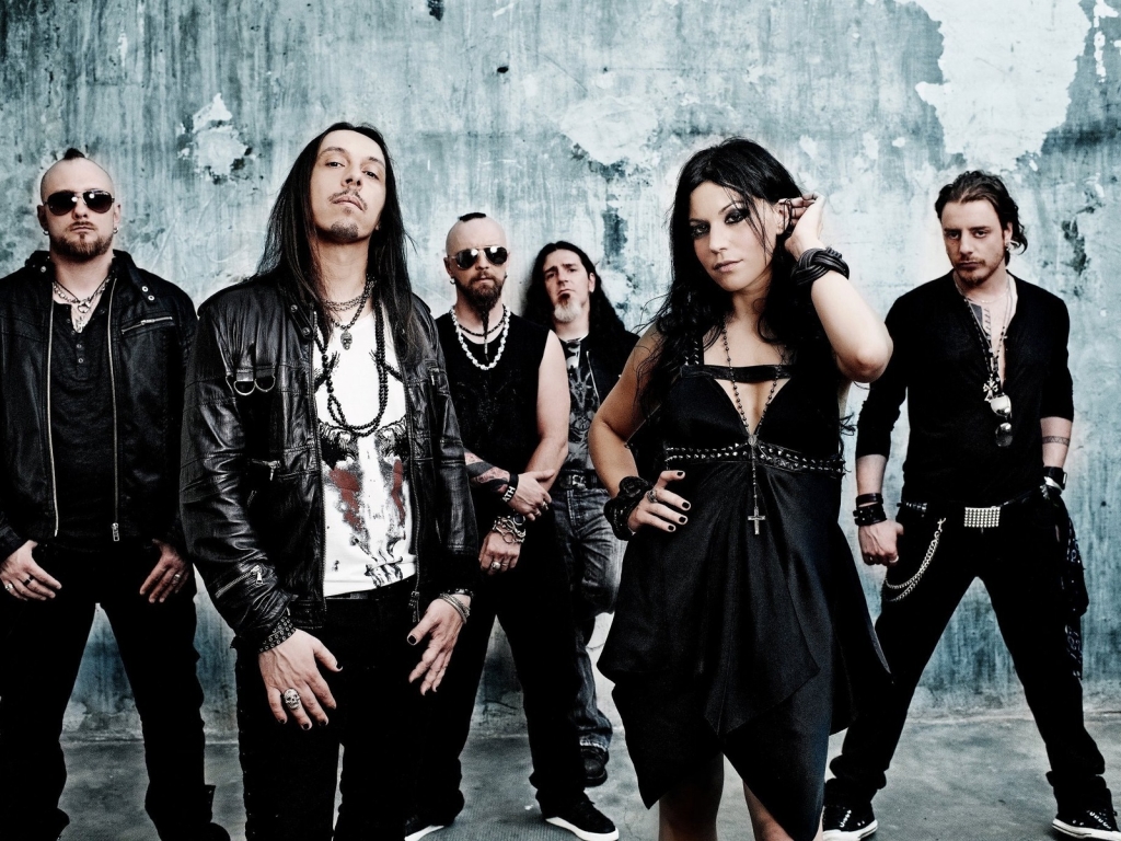 Lacuna Coil Band for 1024 x 768 resolution