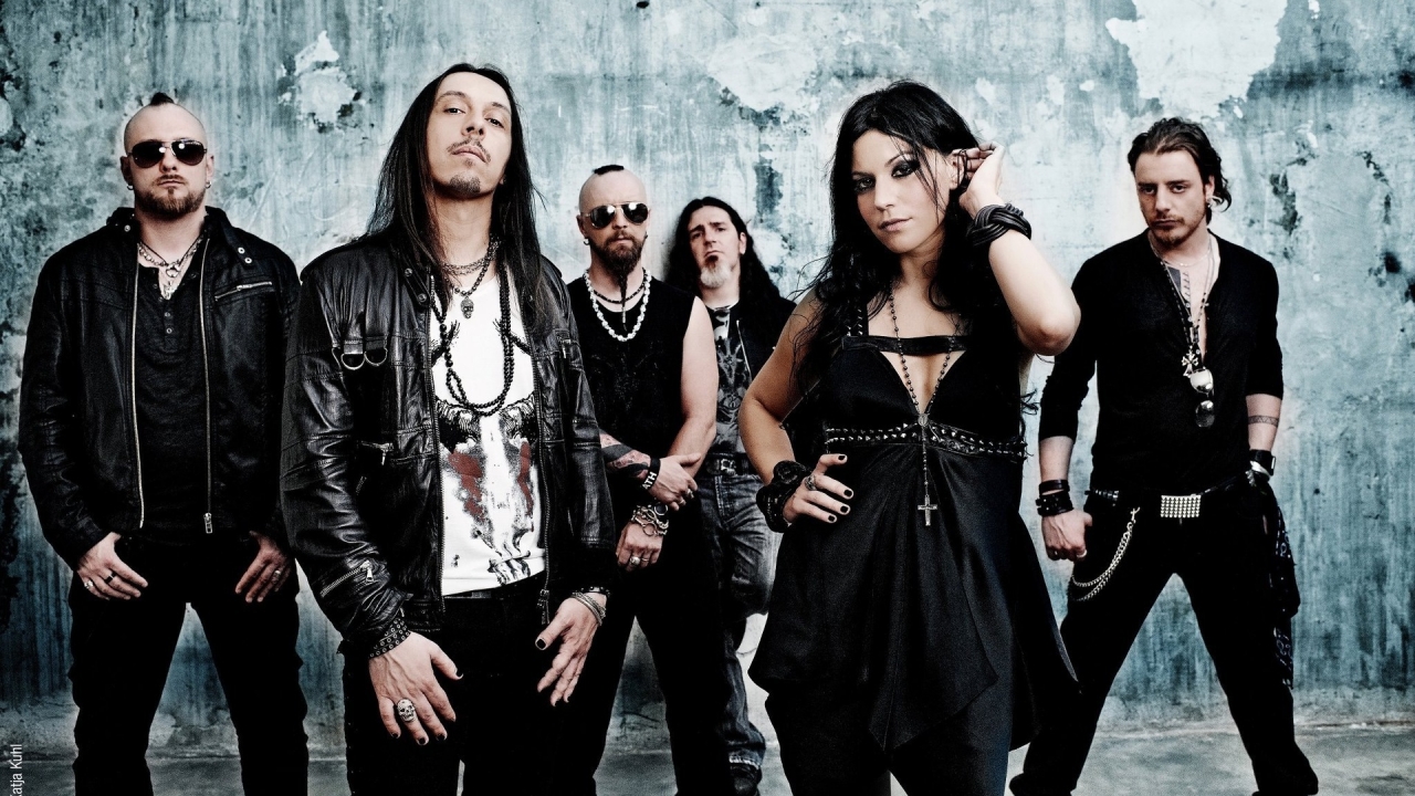 Lacuna Coil Band for 1280 x 720 HDTV 720p resolution