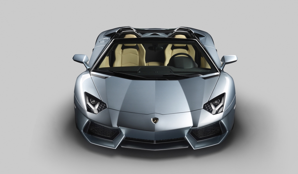 Lamborghini Aventador Roadster LP 700 for 1024 x 600 widescreen resolution