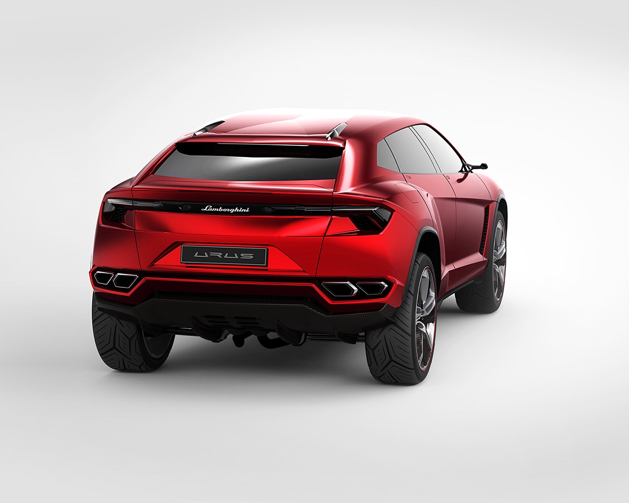 Lamborghini Urus Concept Rear Studio for 1280 x 1024 resolution
