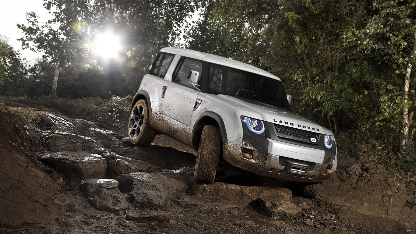 Land Rover DC100 Concept for 1366 x 768 HDTV resolution