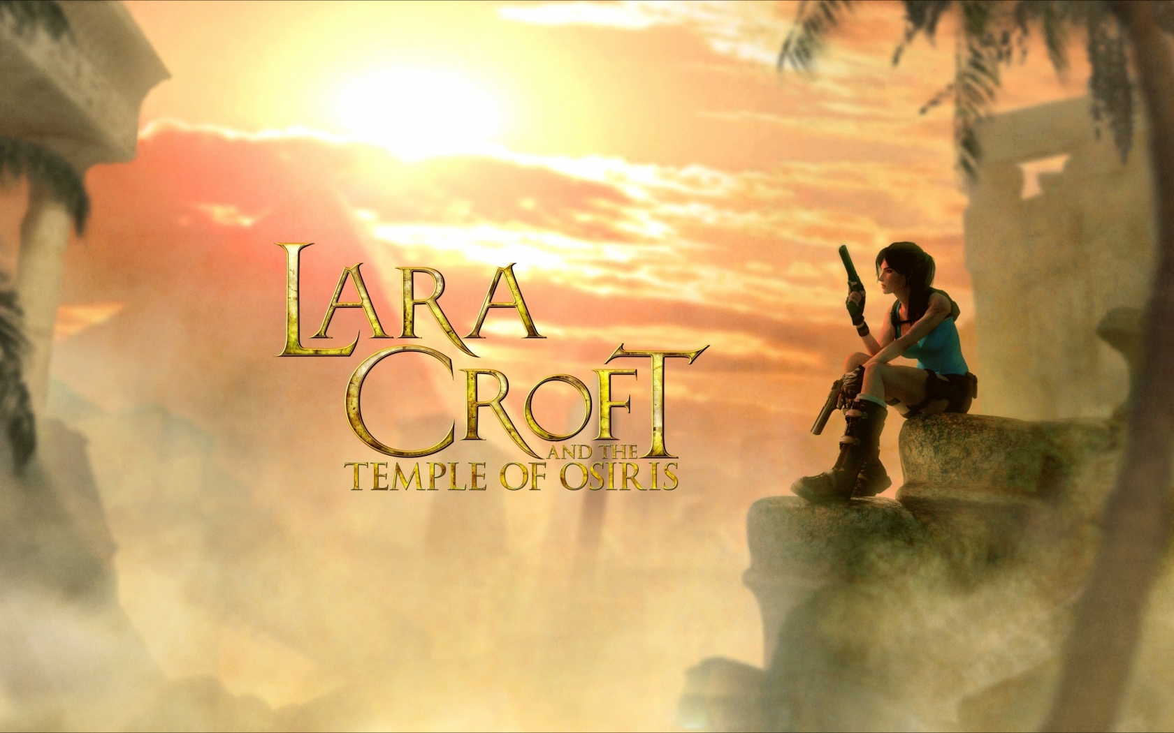 Lara Croft and the Temple Of Osiris for 1680 x 1050 widescreen resolution