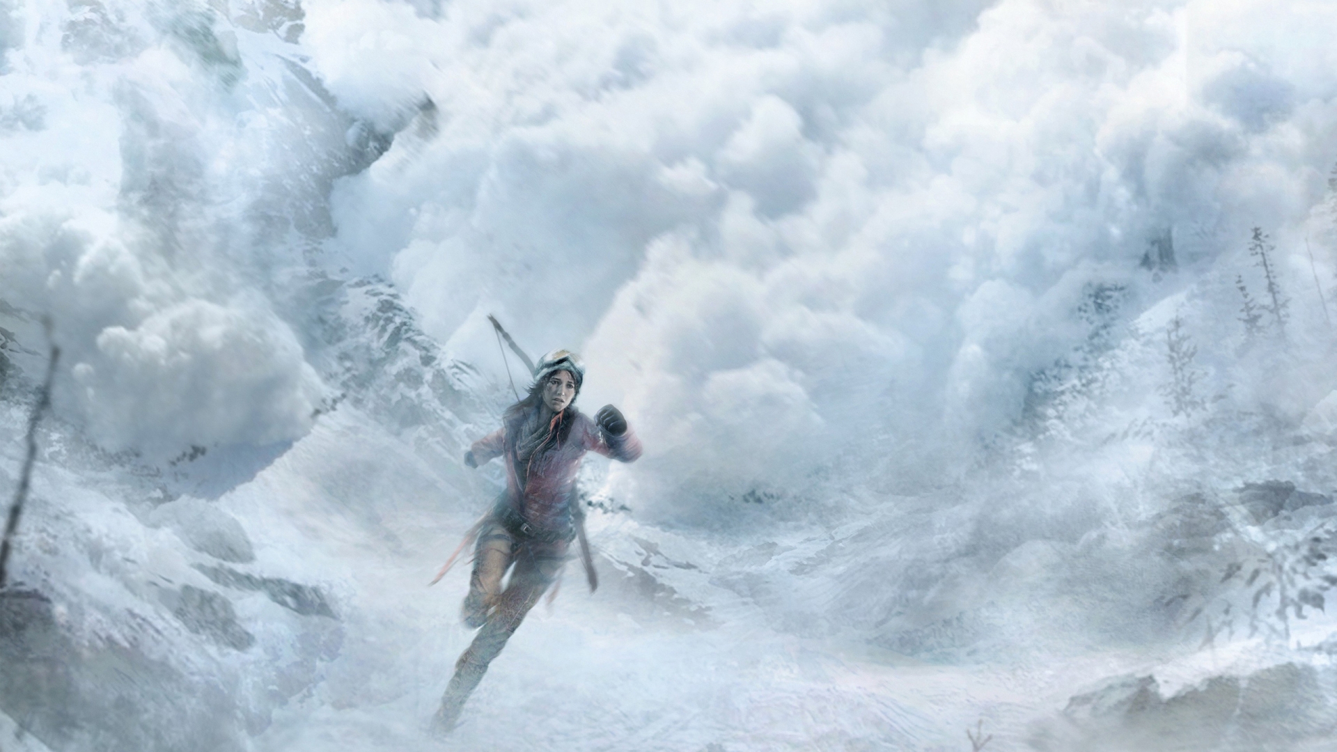 Lara Croft Rise of The Tomb Raider for 1920 x 1080 HDTV 1080p resolution