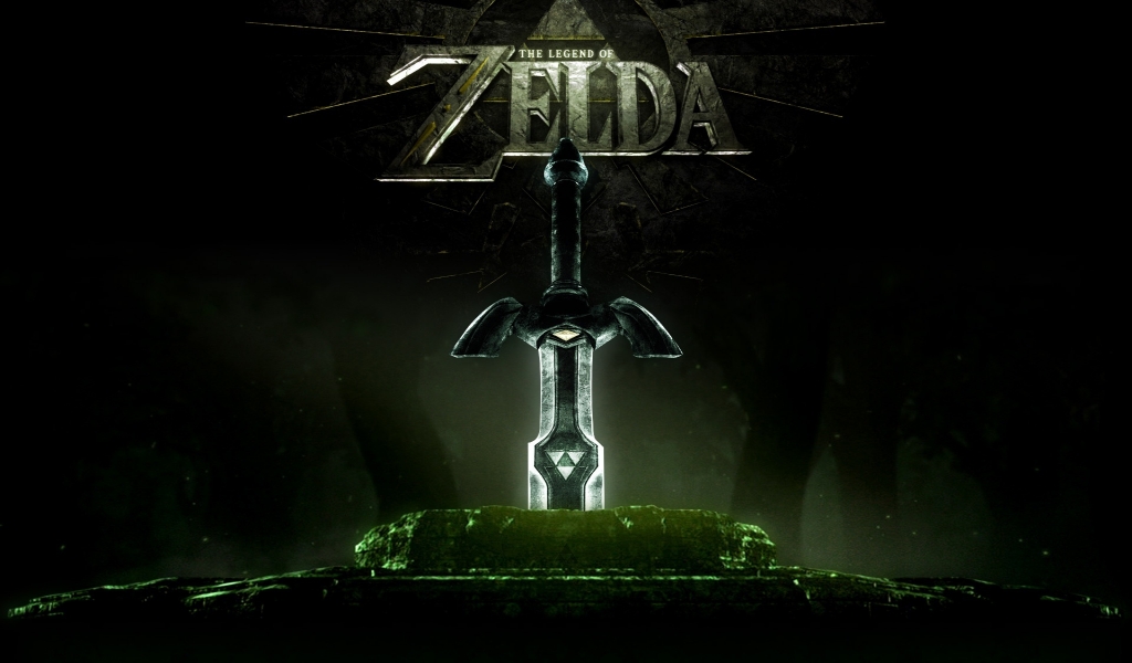 Legend of Zelda for 1024 x 600 widescreen resolution