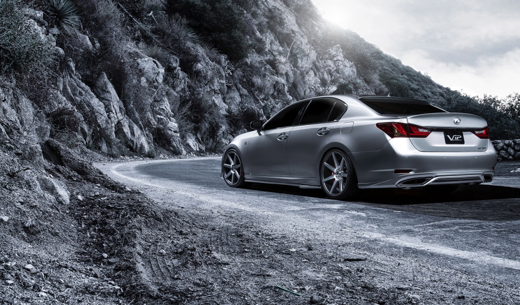 Lexus GS 350 Supercharged Rear for 1024 x 600 widescreen resolution