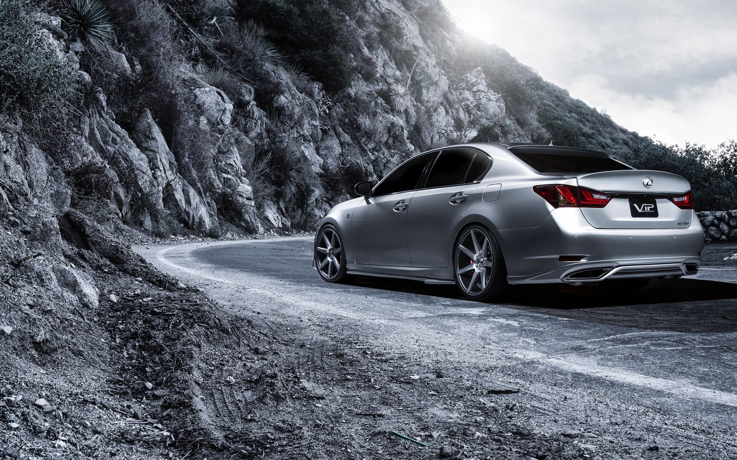 Lexus GS 350 Supercharged Rear for 1440 x 900 widescreen resolution