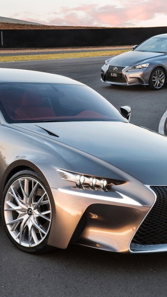 Lexus LF CC Concept Car for 640 x 1136 iPhone 5 resolution