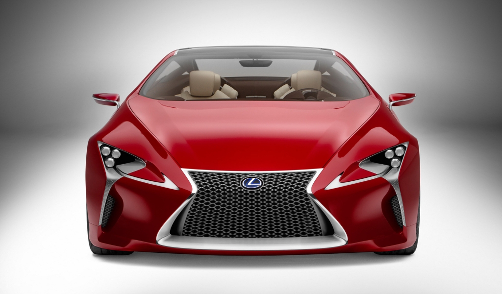 Lexus LF-LC Sport Coupe Concept for 1024 x 600 widescreen resolution