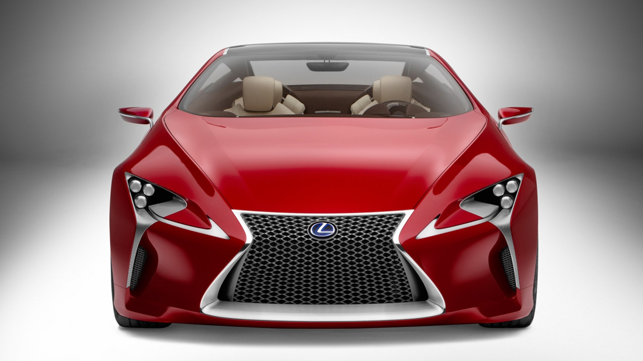 Lexus LF-LC Sport Coupe Concept for 1280 x 720 HDTV 720p resolution