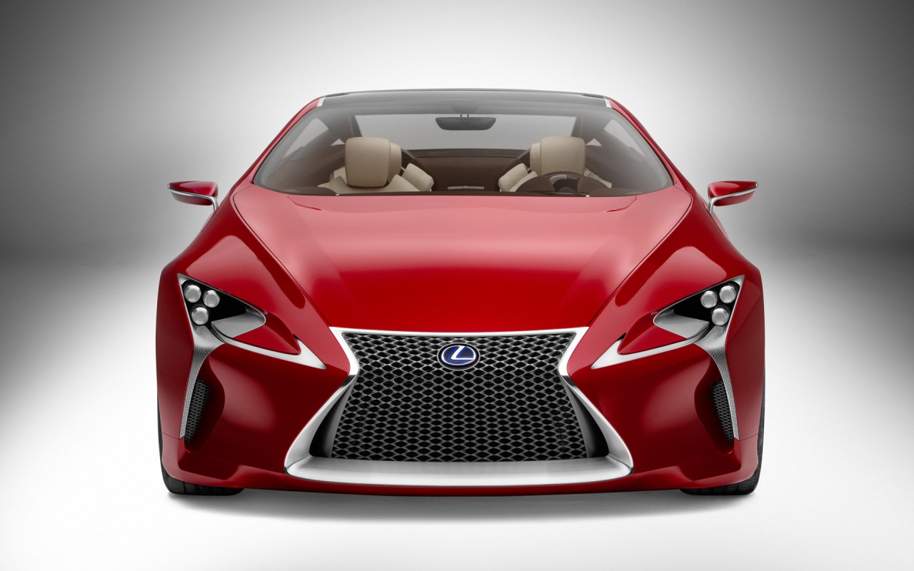 Lexus LF-LC Sport Coupe Concept for 1280 x 800 widescreen resolution
