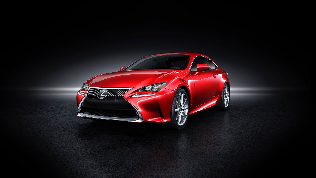 Lexus RC Coupe 2014 for 1280 x 720 HDTV 720p resolution