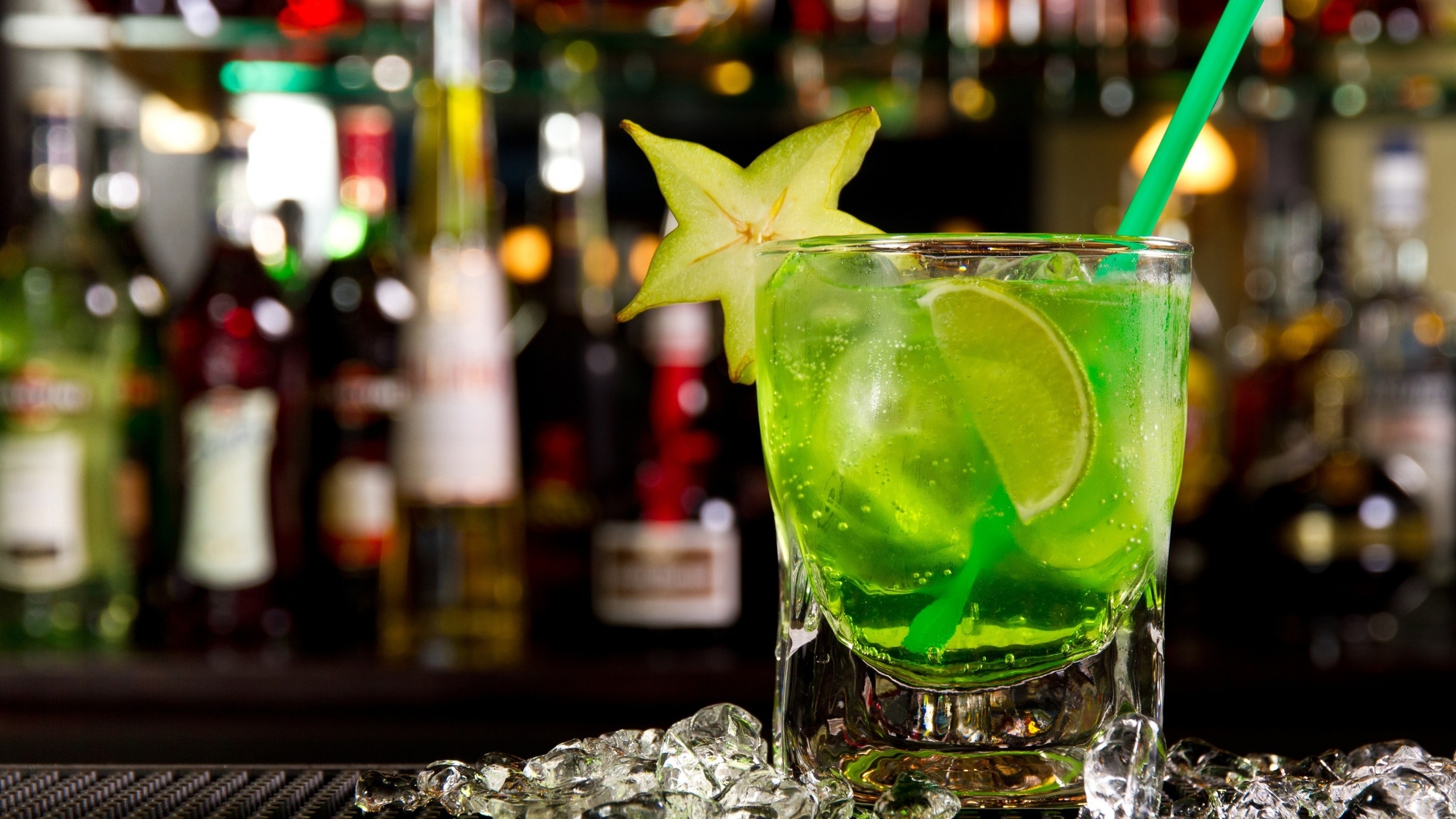 Lime Cocktail for 2560x1440 HDTV resolution