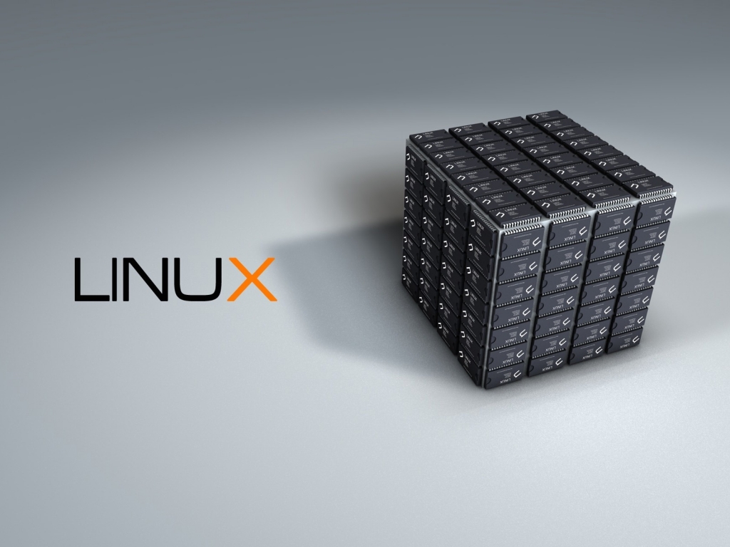 Linux Cube for 1024 x 768 resolution