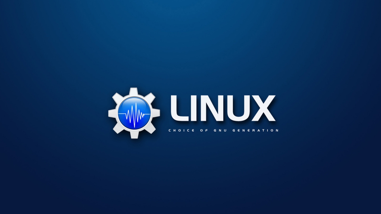 Linux Logo for 1280 x 720 HDTV 720p resolution