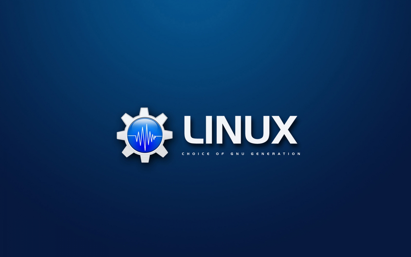 Linux Logo for 1440 x 900 widescreen resolution