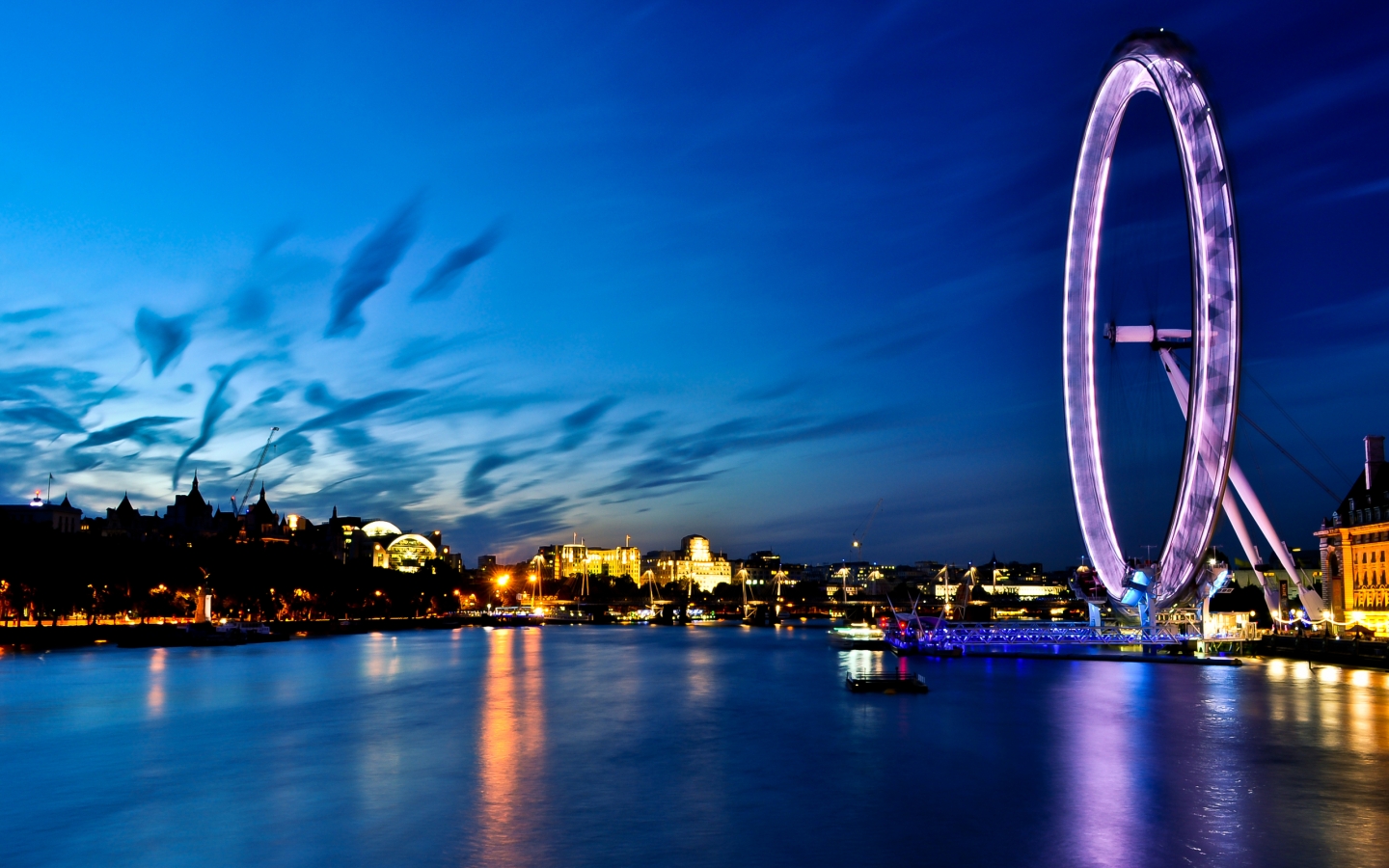 London Eye View for 1440 x 900 widescreen resolution